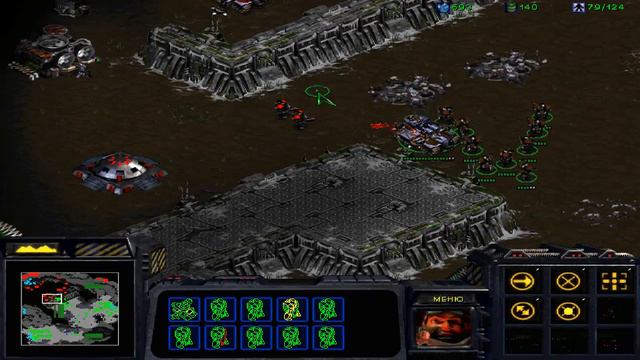 Starcraft brood war Прохождение №1 (Железная хватка) смотреть онлайн