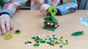Lego Plants vs Zombies 2  Peashooter and Sunflower  Brick Set Unboxing & Building