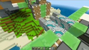 рабочий САМОЛЁТ в майнкрафт бедрок!