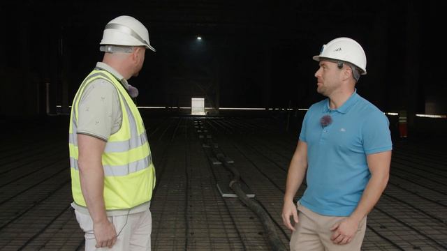 Инженер рассказывает о новом спортивном комплексе на ул. Руставели