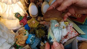 Ватные игрушки.