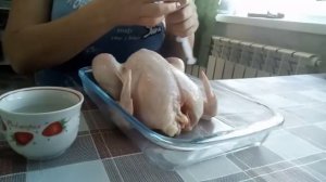 Курица варёно-копчёная