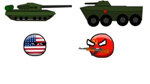 США против СССР #contryballs