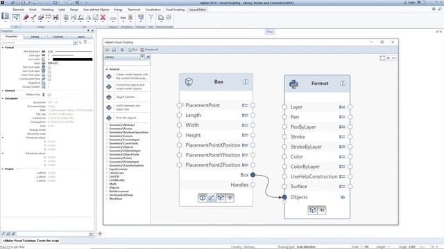 Allplan Visual Scripting: Library, Nodes And Connections смотреть онлайн