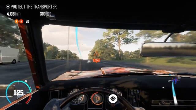 The Crew Protect The Transporter in a 1969 Chevrolet Camaro RS in 1st person using steering wheel смотреть онлайн