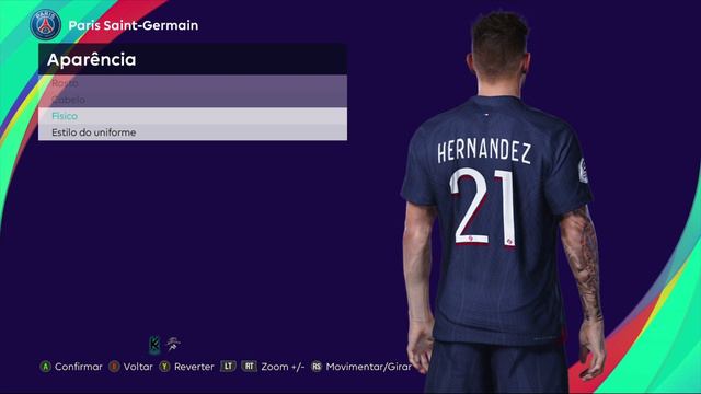 Lucas Hernández + Tattoo 100% convertido do eFootball 2024 Compatível com todos Patchs - Pes2021 смотреть онлайн
