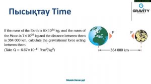 9 сынып.Бүкіләлемдік тартылыс заңы