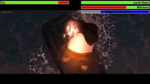 Kung Fu Panda 2 (2011) Final Battle with healthbars 2/2
