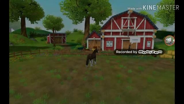 Растим Клейдесдаля в Star stable horses :3??