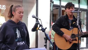 JACOBS GORGEOUS VOICE | Hero - Enrique Iglesias | Allie Sherlock & Jacob Koopman Cover
