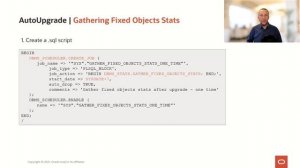 Gathering Fixed Objects Statistics after Oracle Database upgrade