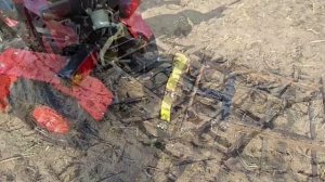 МТЗ 132-Н готовит поле для пахоты!