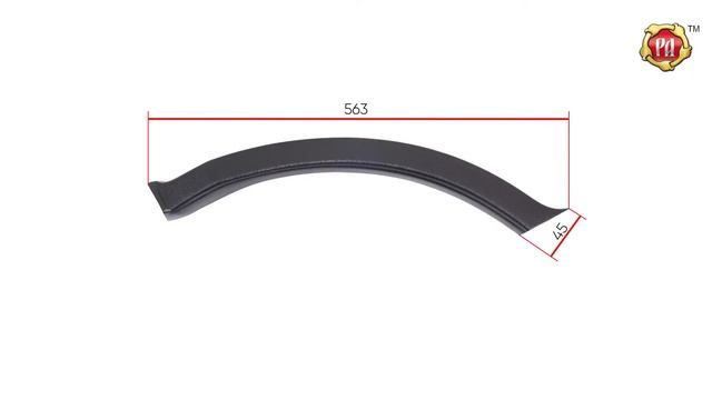 Накладки на внутренние части задних арок (вариант 2) Toyota LC Prado 120 (russ-artel.ru) смотреть онлайн