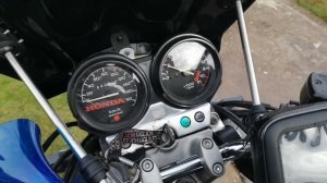 работа двиготеля Хонда сб750
