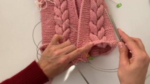 Часть 2 / Мастер класс / Комбинезон спицами  0-3 мес. / реглан сверху / все размеры до  1 года