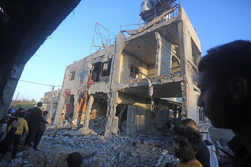 Израиль нанес серию ударов по югу сектора Газа / События на ТВЦ