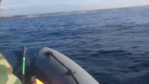 Рыбалка с лодки Групер на Чёрном море.(4)