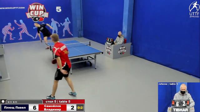 17:30 Плющ Павел 2-3 Самойлов Владимир cтол 5 ЮГ-3 16.11.21 смотреть онлайн