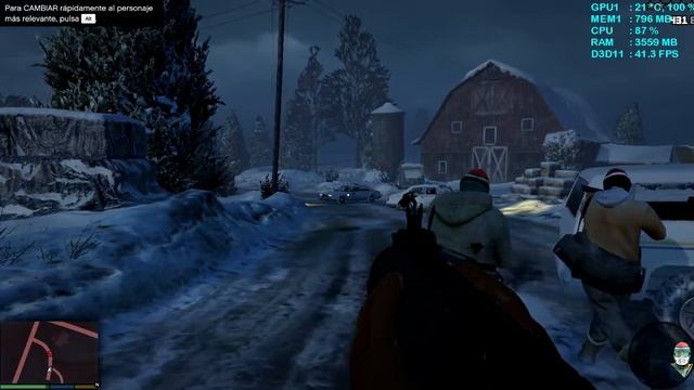 Grand Theft Auto V [A8 7600 Gameplay] смотреть онлайн