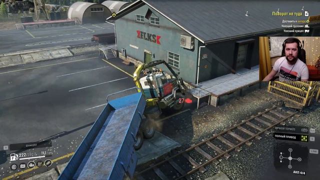 SNOWRUNNER ☀ Готовимся к перевозке тепловоза ☀ Часть 27 смотреть онлайн