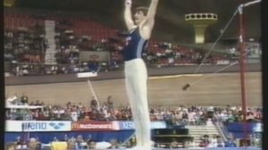 Jörg Hasse (GDR) - Worlds 1985 - Horizontal Bar Final