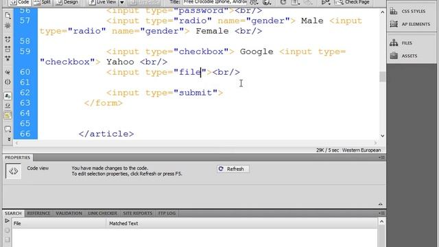 HTML CSS Basic Tutorial 2 Form Proccessing
