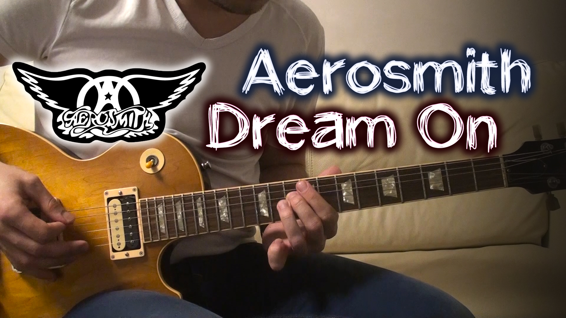 Aerosmith - Dream On (guitar cover). Студент Роман Кротов