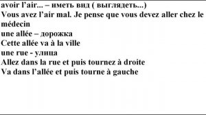 Французский по плейлистам. Урок 9.1. Теория