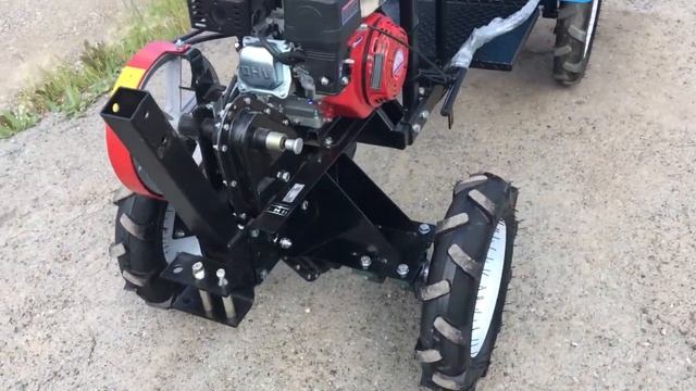 Усиленные оси на мотоблок - не всем они нужны! смотреть онлайн