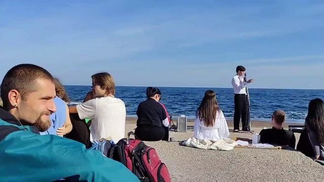 Стихотерапия возле моря | 8 октября, 2022г. | Одесса #ЭдгарВинницкий