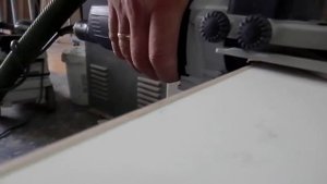 WOODMAN: Trimming edge with Festool MFK 700 / Снятие свесов кромки