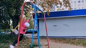 Когда я мечтала стать гимнасткой/Гимнастика и акробатика на качелях