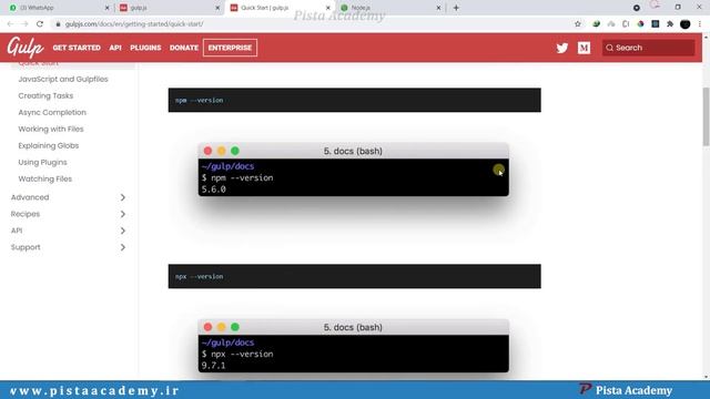 آموزش Gulp js - - جلسه اول смотреть онлайн