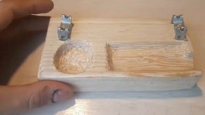 Подставка для паяльника из дерева своими руками