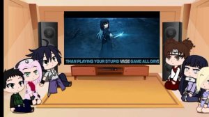 naruto friends react to naruto as muichiro|au|