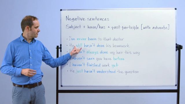 Present perfect simple and time adverbs смотреть онлайн