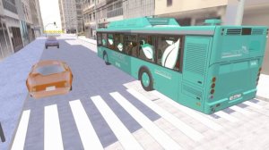 обзор мода на ЛиАЗ 6274  старый образец в игру proton bus simulator?