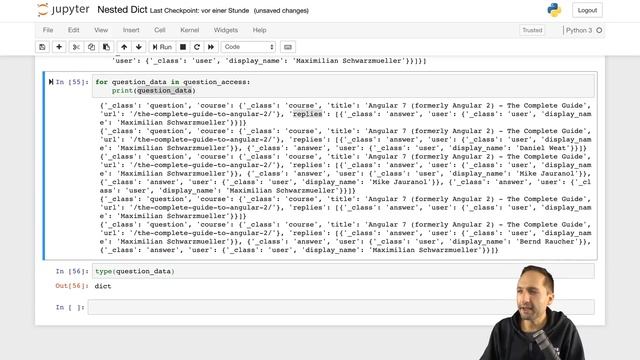 Python - Accessing Nested Dictionary Keys смотреть онлайн