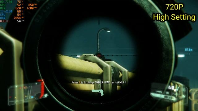 AMD RADEON HD 7750 CRYSIS 3||GAMING TEST - Part 5 смотреть онлайн