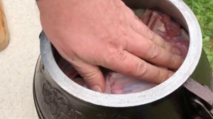 БАРАНИНА С ОВОЩАМИ.БАРАНЬИ РЕБРЫШКИ.Как приготовить бараньи ребра в казане?Баран в афганском казане