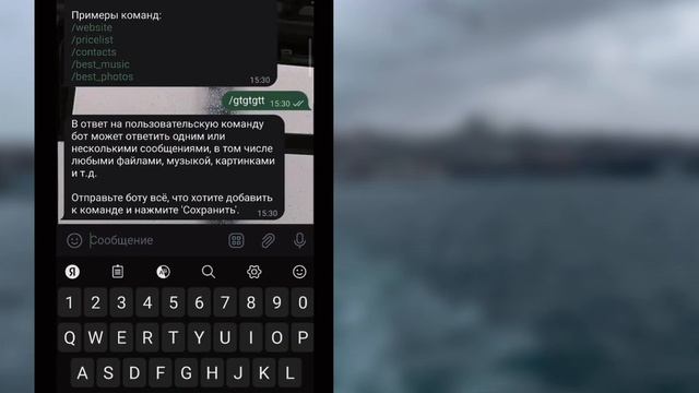 "Создайте своего собственного телеграмм-бота за несколько минут" смотреть онлайн