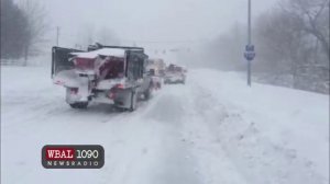 Reporter Robert Lang Reports on stuck ambulance in Owings Mills