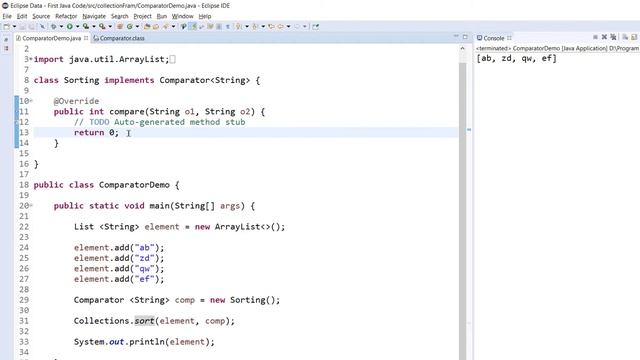 #75| Comparator in Java (Hindi) | Collection And Generics | With an example смотреть онлайн