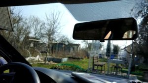 VW Polo 6R Хечбек разборка потолка.