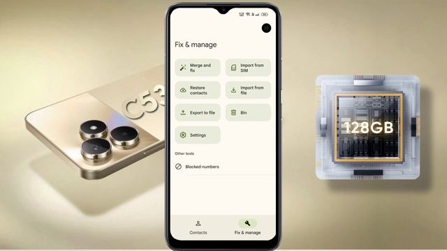 How to Import & Export Contacts in Realme C53 | Realme C53 me Sim Contact Import Kaise Kare
