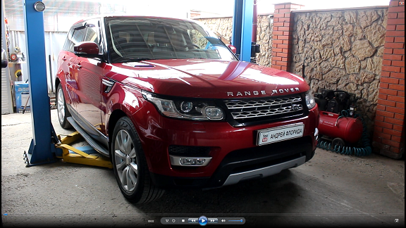 Замена лампочек в фаре на Range Rover Sport Ленд Ровер Спорт 3,0 2014 года