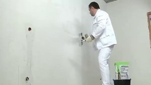 Как выровнять стены под фреску с помощью шпаклевки weber.vetonit LR+