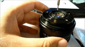 Разборка, смазка редкого объектива МИР-1А 35мм/F2.8