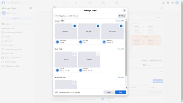 How To Bulk Delete All Facebook Posts On A Page? [in 2023] смотреть онлайн