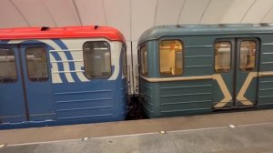 «На прибывающий поезд посадки нет!»Электропоезд 81-717/714.5М «Номерной» следует в ТЧ-19 «Лихоборы»